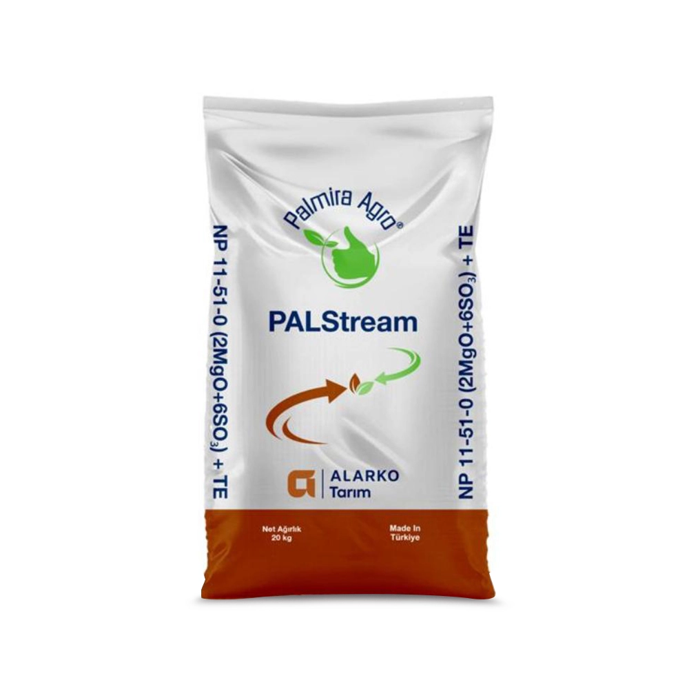 ALARKO PALSTREAM NP 11-51-0 (2MGO+6SO3)+TE MİKRO GRANÜL TABAN GÜBRESİ 20 KG