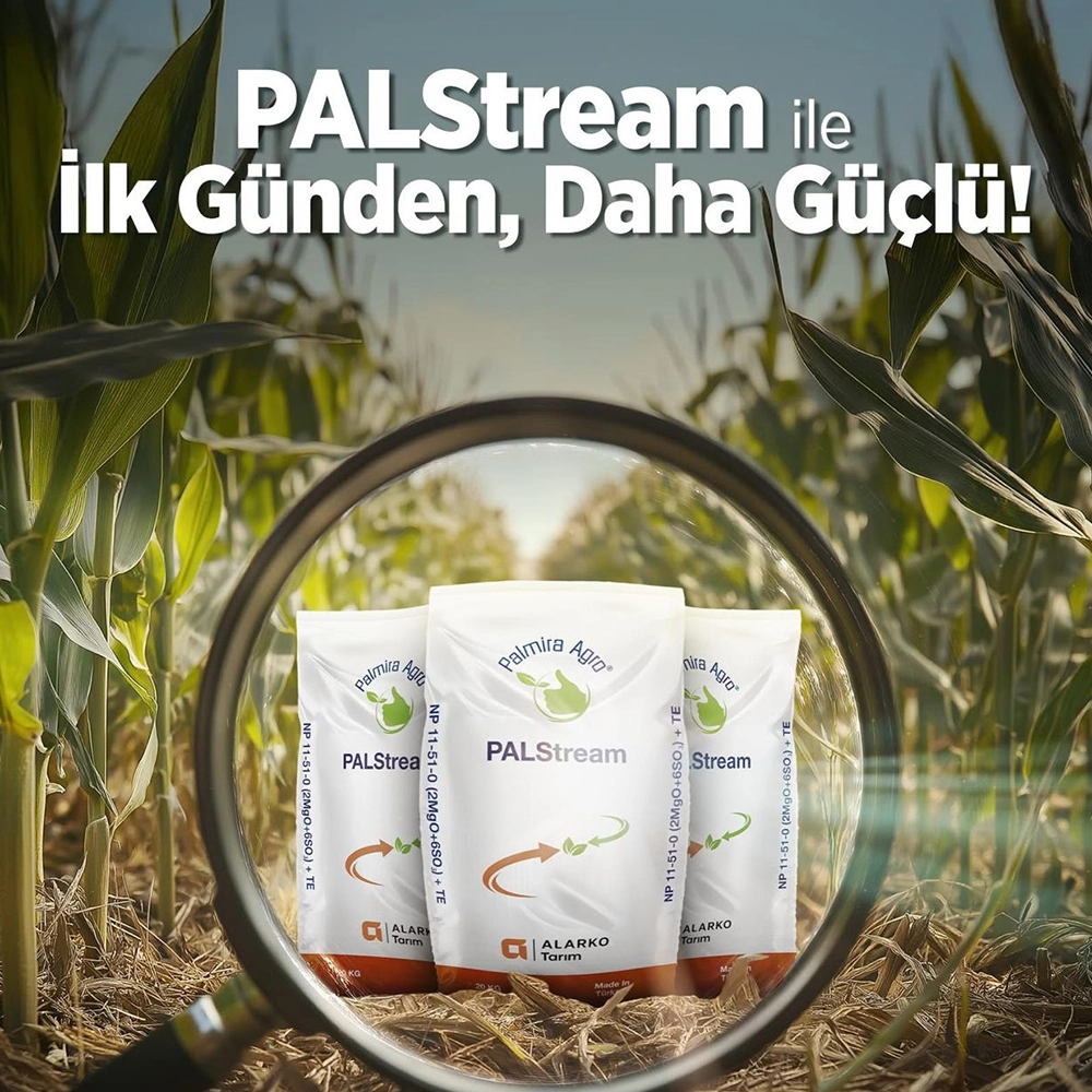 ALARKO PALSTREAM NP 11-51-0 (2MGO+6SO3)+TE MİKRO GRANÜL TABAN GÜBRESİ 20 KG
