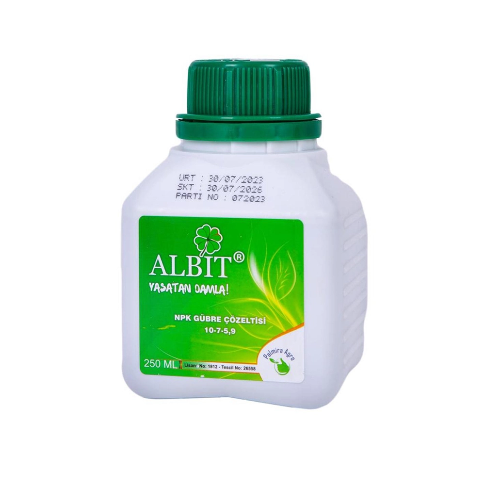 ALBİT YAŞATAN DAMLA NPK GÜBRE ÇÖZELTİSİ 250 ML