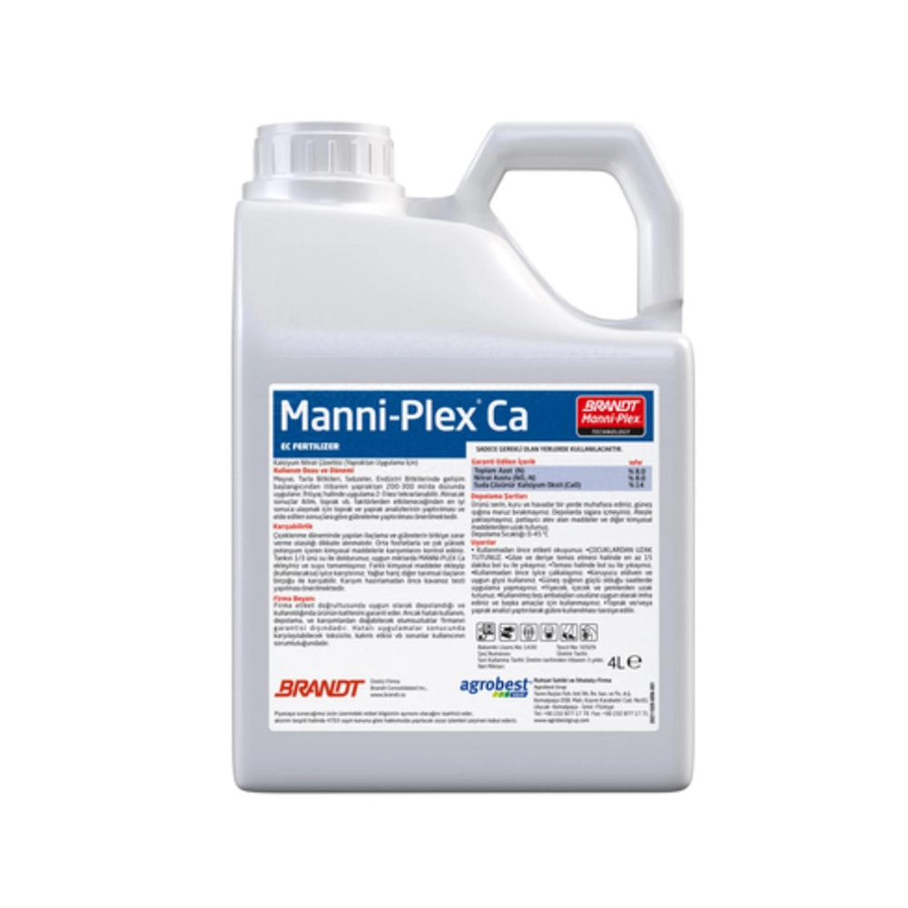 BRANDT MANNİ PLEX CA KALSİYUM 10 LT