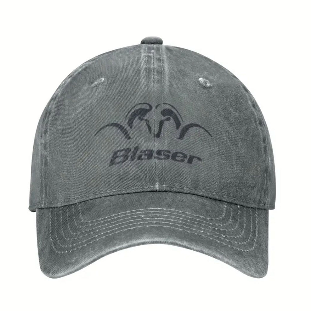 BLASER AVCI ŞAPKASI (YİVLİ) - BÜYÜK AV - OUTDOOR ŞAPKA - LÜKS UNİSEX ŞAPKA - GRİ RENK