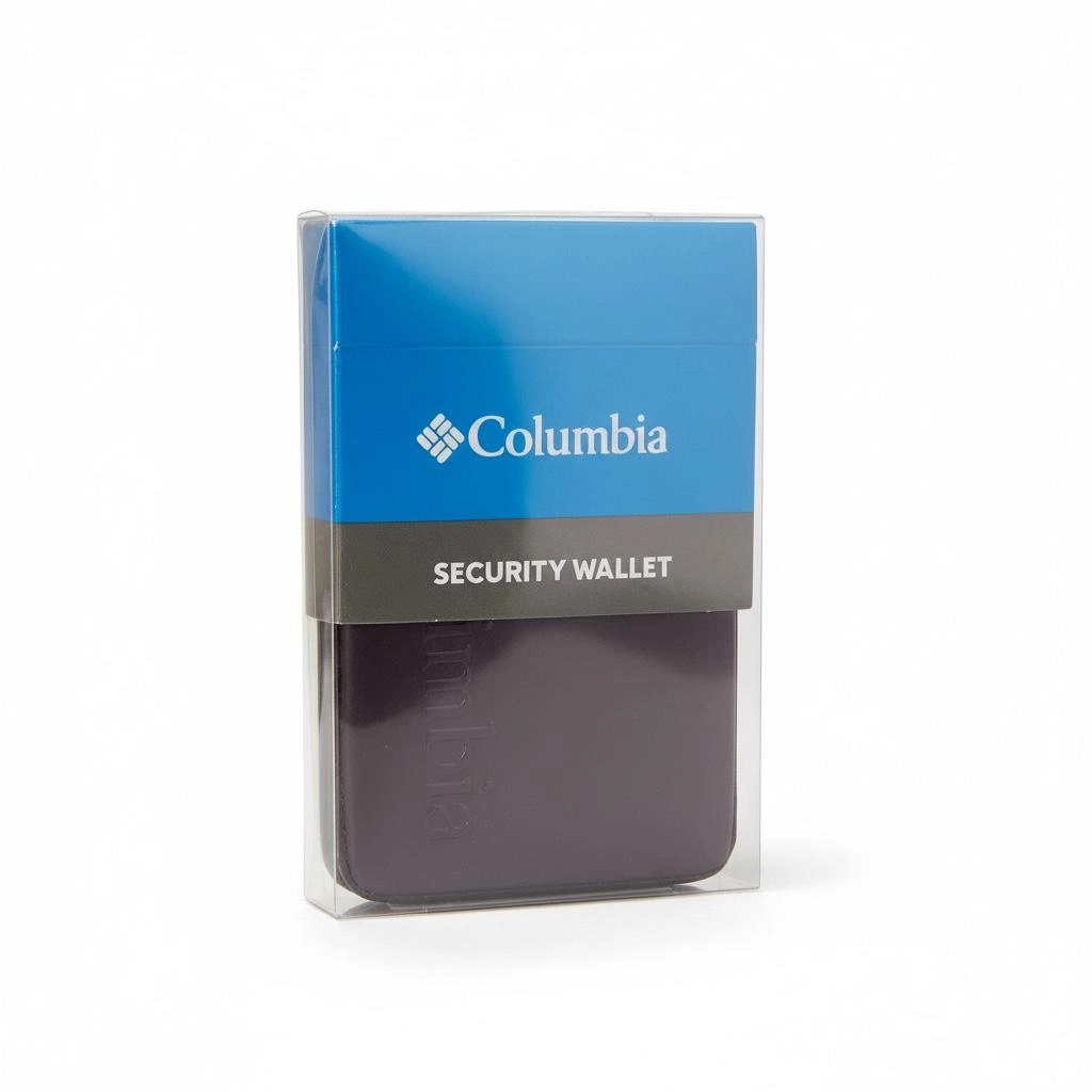 Columbia Security Wallet RFID Korumalı Sert Kapaklı Mor Kartlık Cüzdan HUM0052