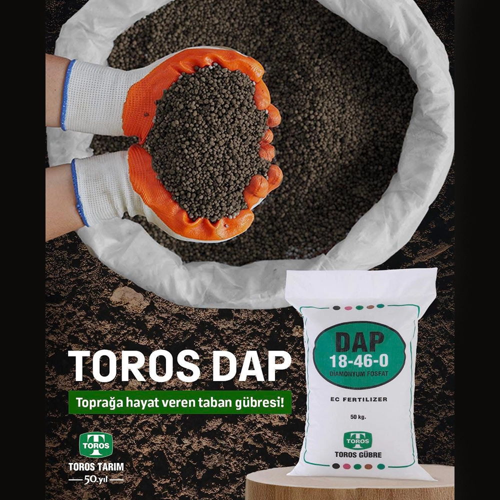 TOROS DAP 18-46-0 GÜBRE 50 KG