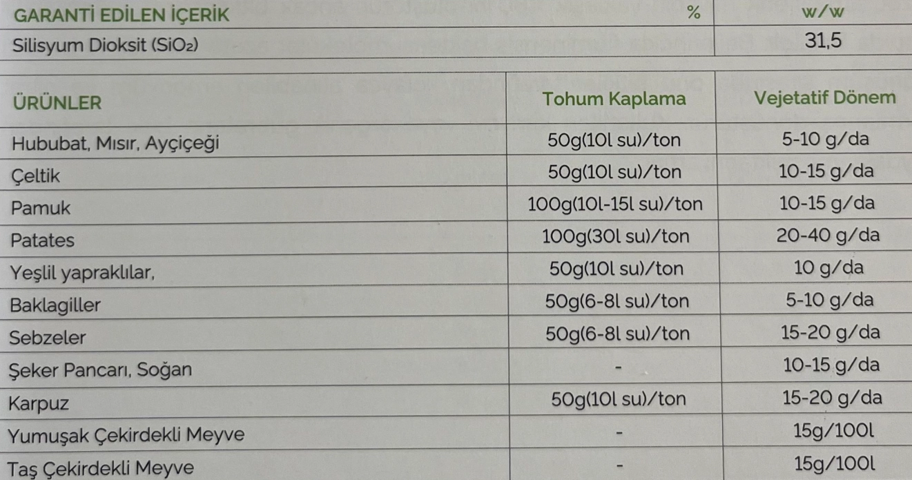 Palisium 500 GR - Biyoyararlı Silisyum ve Doğal Bağışıklık Güçlendirici 