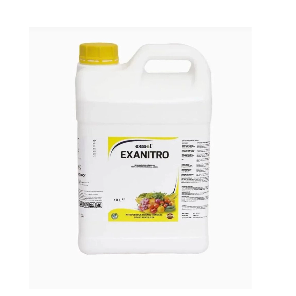 EXASOL EXANİTRO SIVI AZOT 10 LT - ORGANOMİNERAL AZOTLU YAPRAK GÜBRESİ