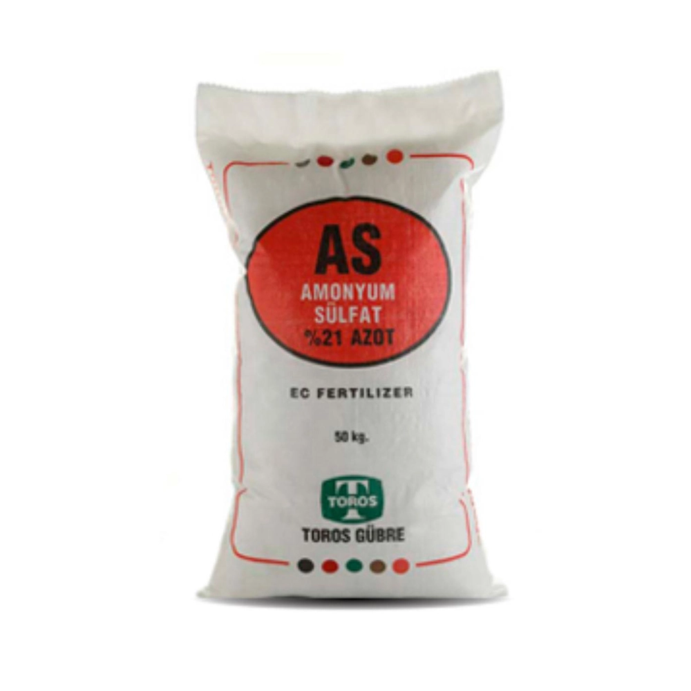 TOROS AS GÜBRE ŞEKER GÜBRESİ ÇİM GÜBRESİ %21N 50 KG