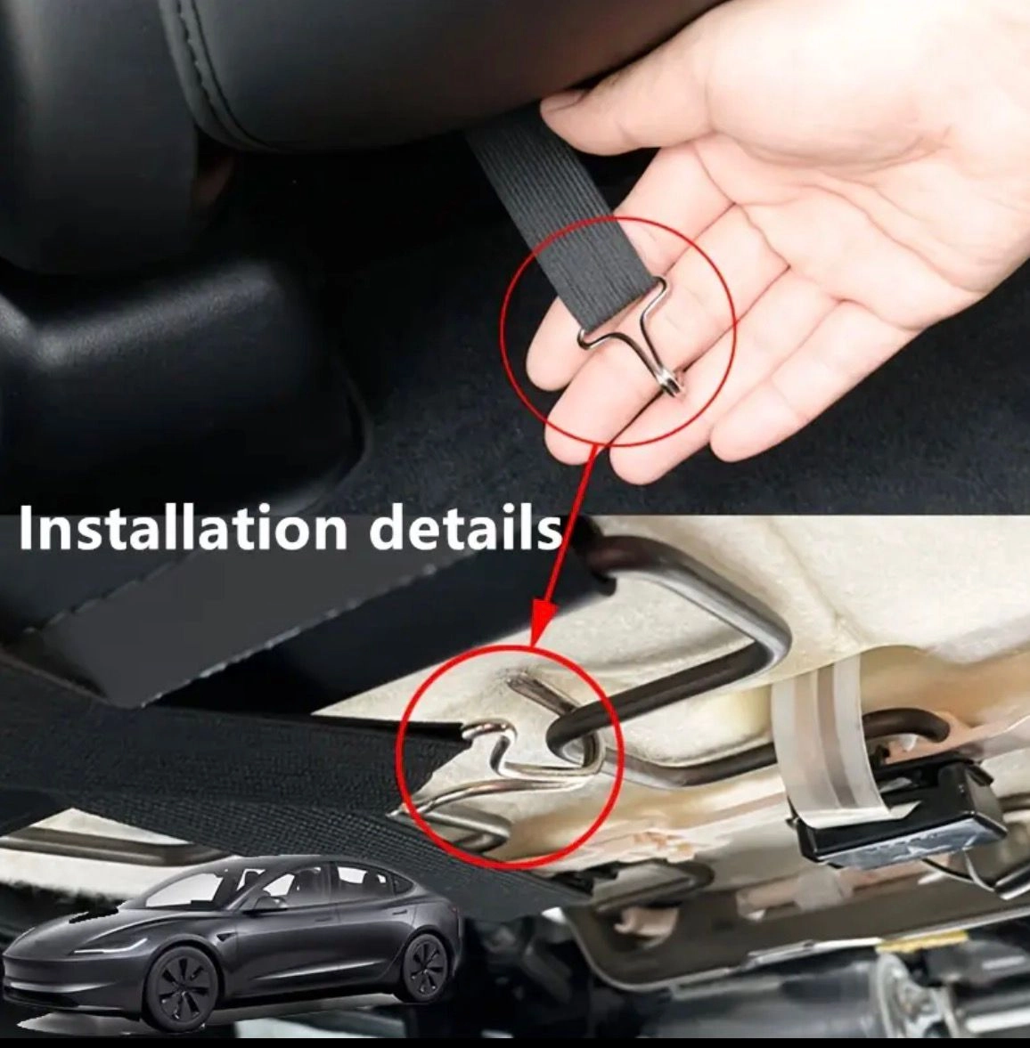 Model Y ve 3 (Juniper Uyumlu) Koltuk Arkası Anti-Kick Koltuk Koruyucu Kılıf 1 Adet