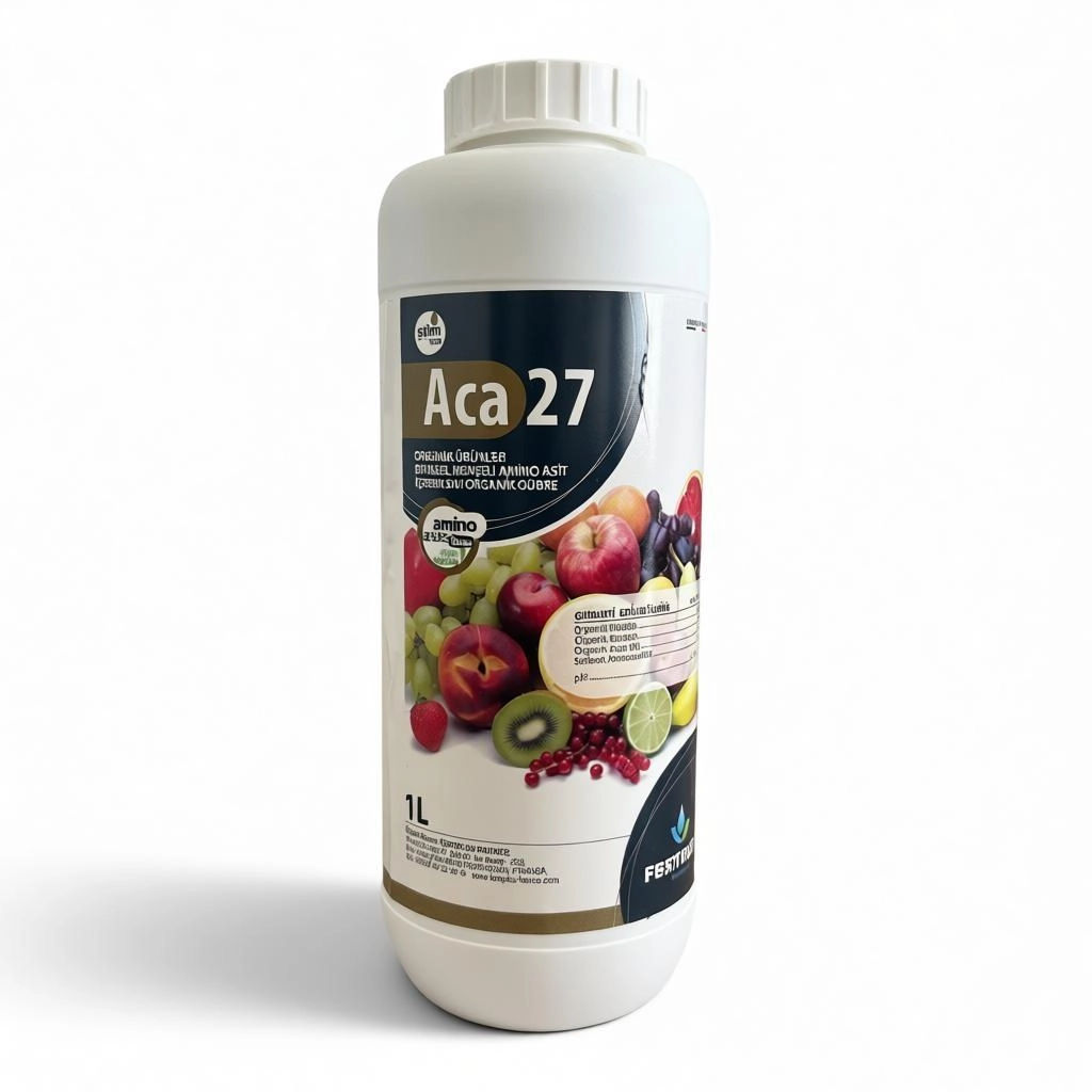 LANCES LINK FERTIPLUS - Aca 27 ORGANİK ÜRÜNLER - BİTKİSEL MENŞELİ AMİNO ASİT İÇEREN SIVI ORGANİK GÜBRE 1 LT
