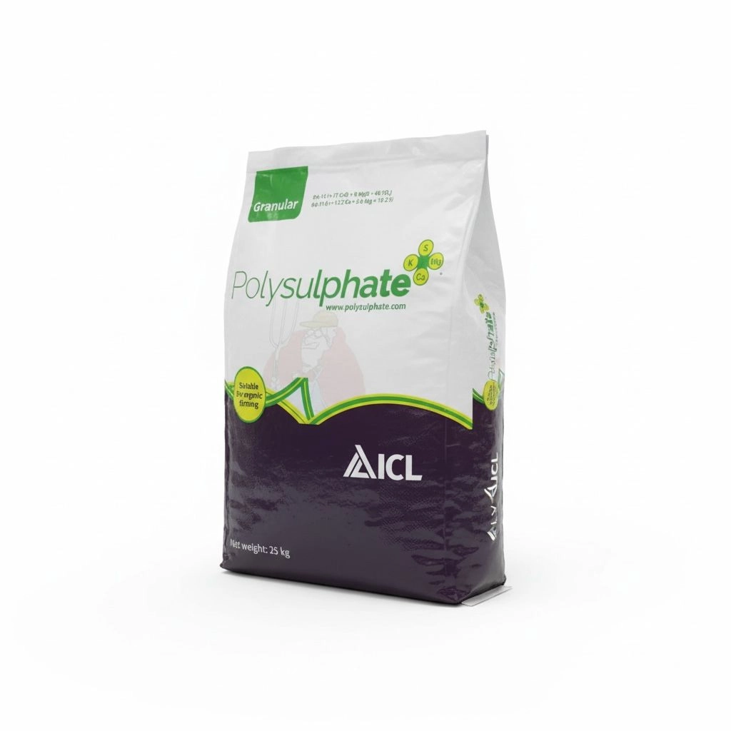 ICL Polysulphate Tam Organik Granül Toprak Düzenleyici 0-0-14​+​17CaO​+​6MgO​+​48SO3 25kg