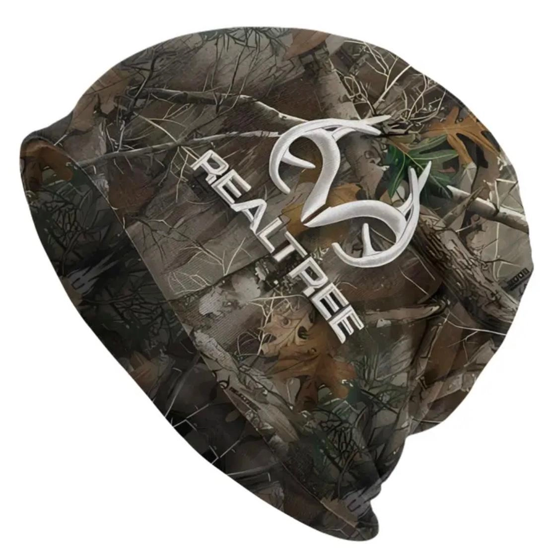 Realtree Ağaç/Yaprak Desenli Kamuflaj Bere 