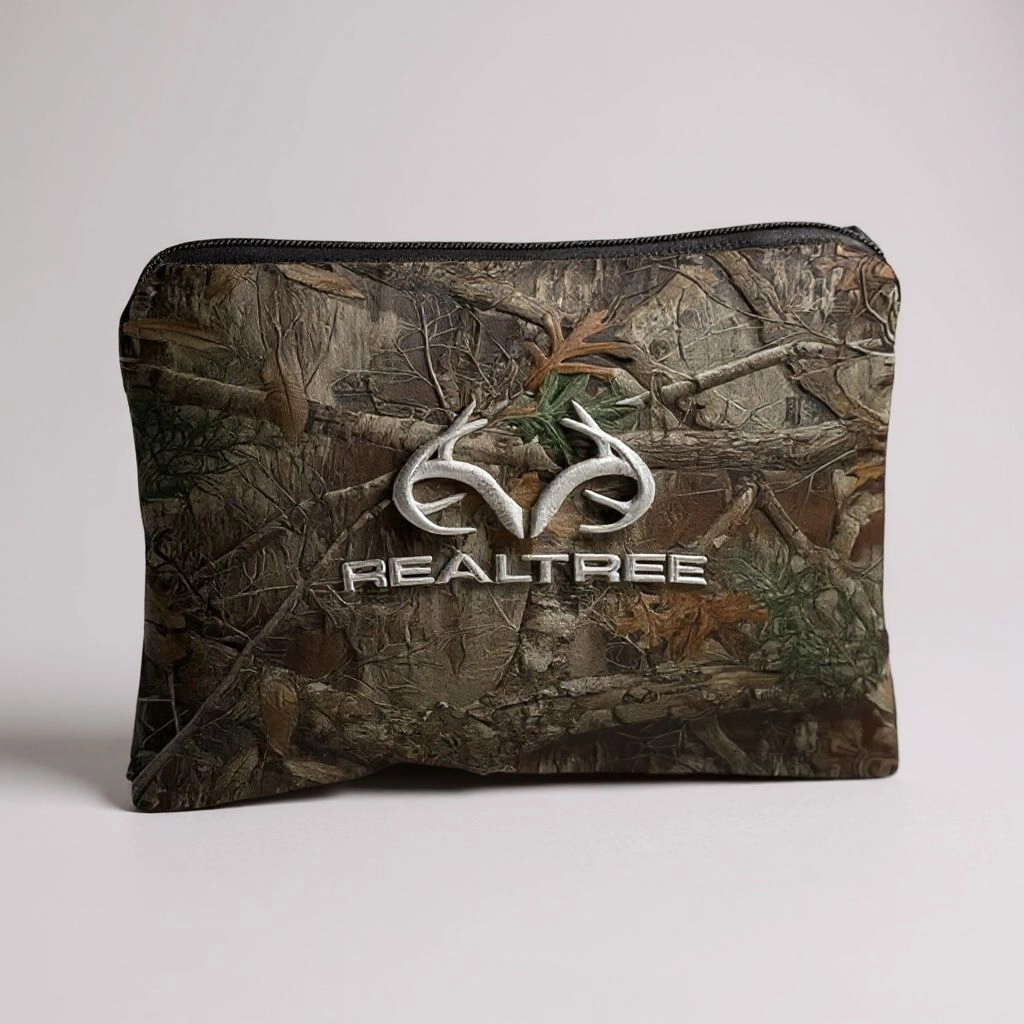 Realtree Camo El Çantası 22cmx15cm - Outdoor El Çantası Cüzdan Clutch