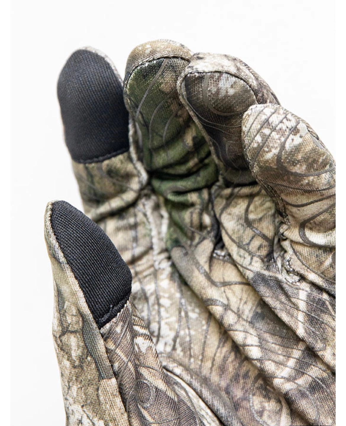 Realtree APX Hafif Avcı Eldiveni Dokunmatik Ekran Uyumlu Kaymaz Av Eldiveni RT-0001-APX M/L Beden