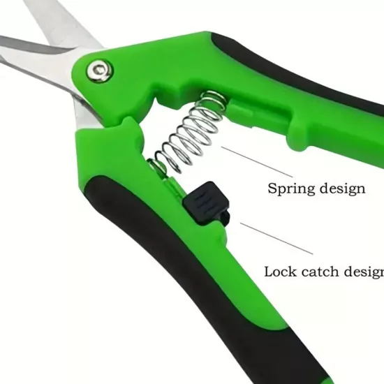 DURTUR TARIM - PASLANMAZ ÇELİK BAĞ MAKASI - BUDAMA MAKASI - MEYVE MAKASI