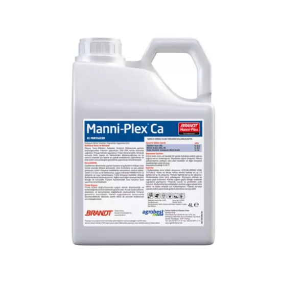 DURTUR TARIM - BRANDT MANNİ PLEX CA KALSİYUM 10 LT
