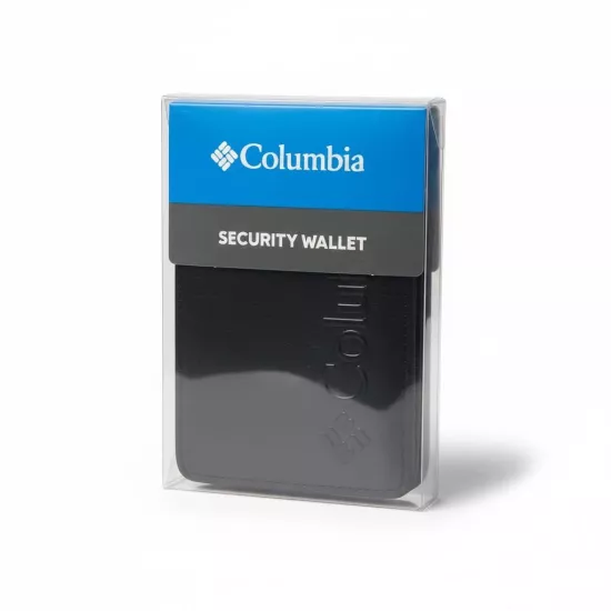 Columbia HUM0052 Security Wallet Siyah RFID Korumalı Güvenli Kartlık