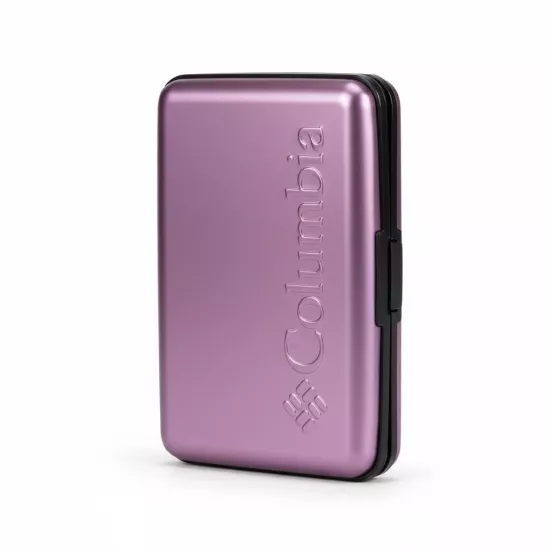 Columbia HUM0052 Security Wallet Mor RFID Korumalı Güvenli Kartlık