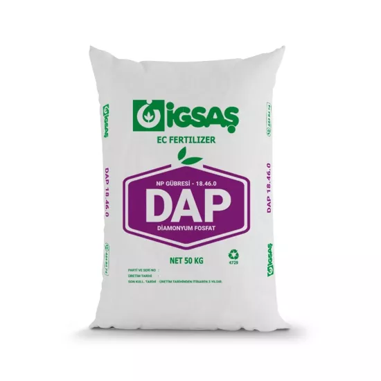 DURTUR TARIM - İGSAŞ DAP 18-46-0 GÜBRE 50 KG