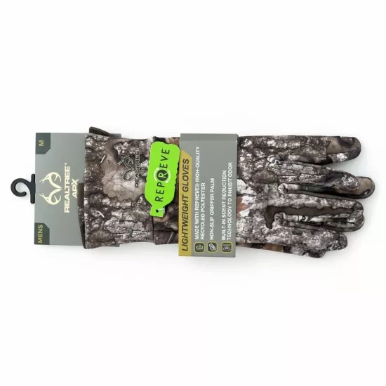 Realtree RT-0001-APX APX Kamuflaj Hafif ve Esnek Av Eldiveni M/L Beden