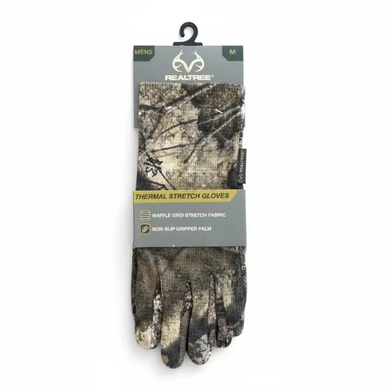 Realtree Edge 305792477 Termal Esnek Kışlık Av Eldiveni Kamuflaj