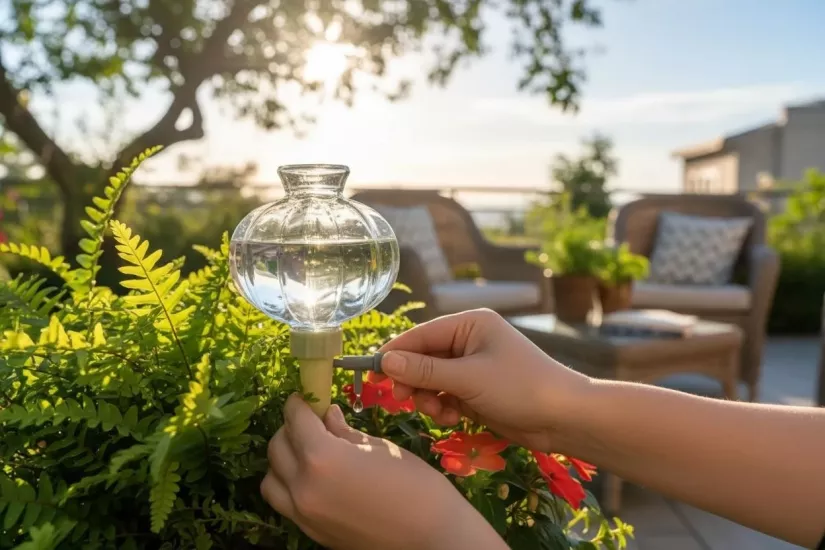 Otomatik Bitki Damlama Sulama Aparatı - Bitki Sulama Aparatı 2 Adet