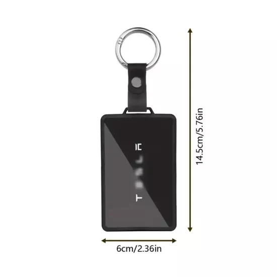 DURTUR TARIM -  MODEL Y İÇİN KART KORUYUCU KILIF SİYAH RENK