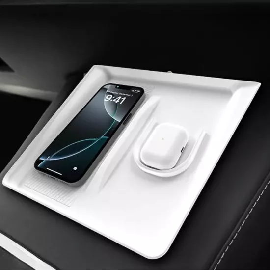 DURTUR TARIM - 2025+ Model Y Juniper İçin Yeni Kablosuz Şarj Pedi Kaymaz