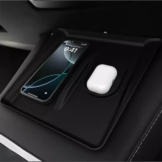 DURTUR TARIM -  2025+ MODEL Y JUNİPER İÇİN YENİ KABLOSUZ ŞARJ PEDİ KAYMAZ