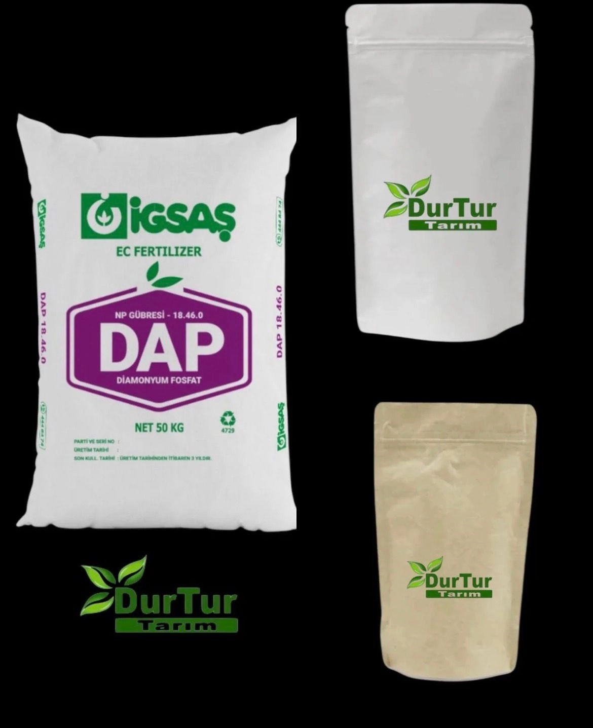 İgsaş Dap Gübre Fosfor Kaynağı 18-46-0  5 Kg